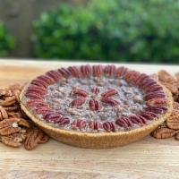 Vegan Maple Pecan Pie Slice · Vegan Maple Pecan Pie - Whipped Cream Included
