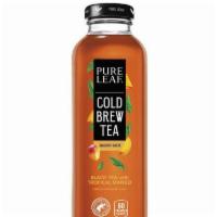 Pure Leaf Tropical Mango Tea · Slightly sweetened black tea with natural mango flavor