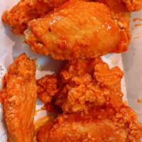Chicken Wings  · Breaded, BBQ, Buffalo, Cajun, lemon pepper.
