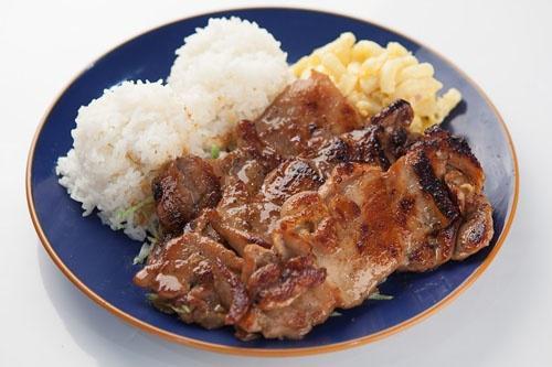 D3. BBQ Chicken Mini · Hawaii's hotest seller, grilled boneless chicken marinated in our special homemade BBQ sauce.