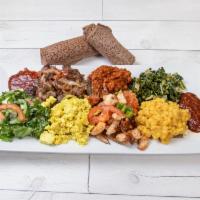 Tigi's Special Combo · Pick 1 meat dish from the above and 2 from the veg and vegan menu.
