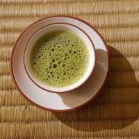 Matcha Tea · Matcha and steamed milk