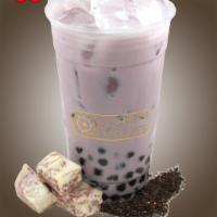 Boba Taro Milk Tea · 