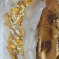Philly Chicken Cheese Steak Combo · Steak, cheese, and caramelized onion sandwich. Poultry. A meal that combines various types o...
