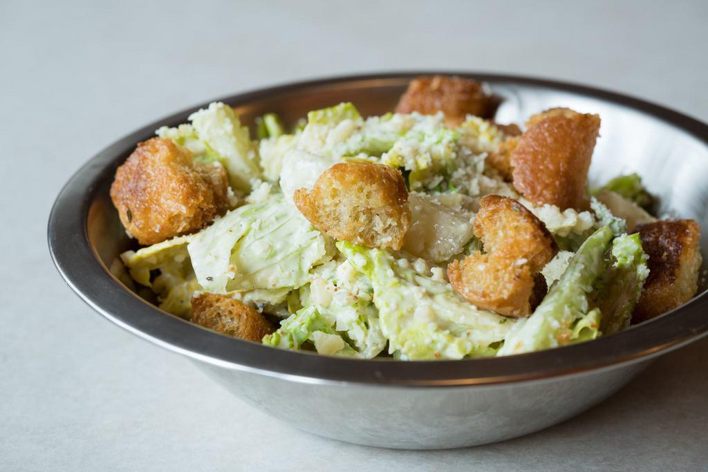 Caesar Salad · Romaine, croutons and Parmesan.