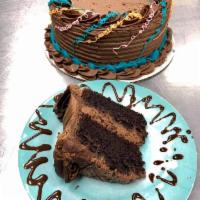 Chocolate Cake slice · 