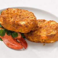 Lobster Cakes · 2 Cakes (3oz each cake). We’ve done the cooking and the cracking—all you need to do is enjoy...