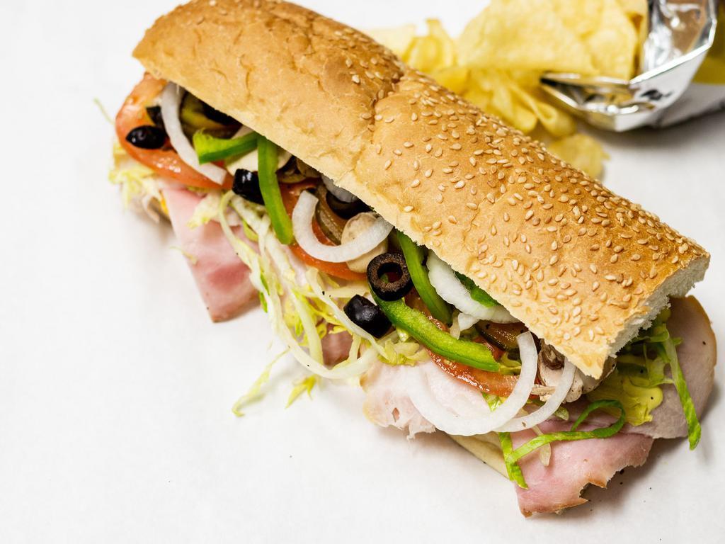 1. Ham and Cheese Sandwich · 