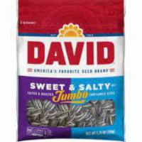 David Sweet N Salty Sunflower Seeds · 