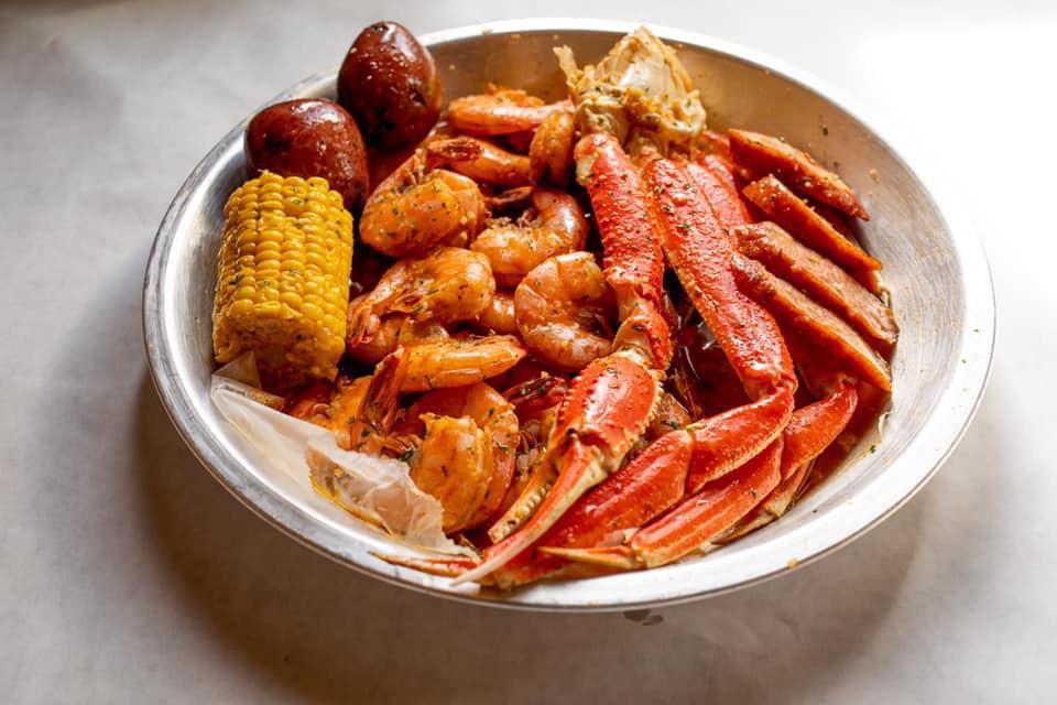 Combo Special C. · 1/2 lb. shrimp (no head), 1/2 lb. snow crab legs, 1/2 lb. sausage.