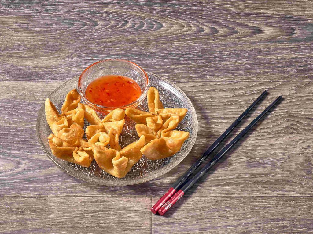 Crab Cheese Wontons · 6 pieces.