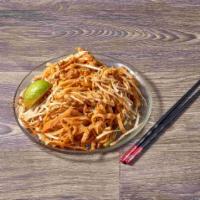 Pad Thai Dinner  · Served with your choice of protein. Hot and spicy. DOES NOT COME WITH RICE