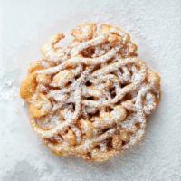 Funnel Cake · Plain Fresh Funnel Cake with Powdered & Brown Sugar