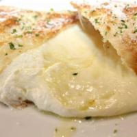 Cheese Calzone · Ricotta, mozzarella and Parmesan. 