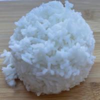 Steamed Rice · Steamed Jasmine Rice one scoop