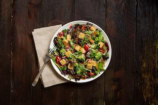 Tossed Salad · One pint of our homemade tossed salad with grape tomatoes and croutons. 