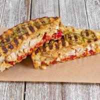 Italian Classic Sandwich · Full size. Hot capicola, hard salami, pepperoni, tomato, provolone cheese, sun-dried tomato ...