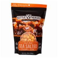 Sea Salted Caramel Corn · Gluten free and nut free. Rich, buttery caramel corn with pure vanilla, sprinkled with sea s...