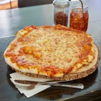Cheese Pizza · Mozzarella with special homemade sauce.