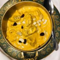 Lamb Korma · Lamb cooked in coconut milk and very mild spices.