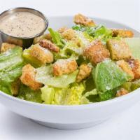 Caesar Salad · Romaine, croutons and Romano.