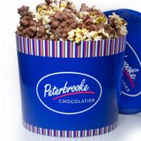 54 oz. Milk Chocolate Popcorn Drum · Our milk chocolate covered popcorn drum is a great way to satisfy those big chocolate cravin...