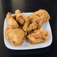 Chicken Bucket Mix ( 6 Pcs White & Dark) · 2 legs, 2 thighs, 1 boneless breast & 1 Whole Wings