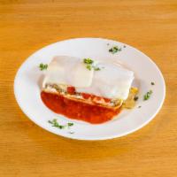 Lasagna · Homemade meat or veggie lasagna 