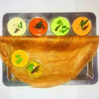 Ragi Dosa · Finger millet dosa. A rich source of proteins and Calcium.