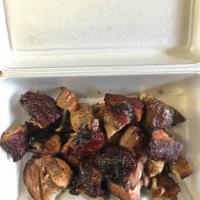 1/2 pound Rib Tips · 1/2 pound Rib Tips & bread with SNB BBQ sauce on the side 
