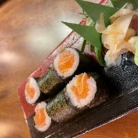 Salmon Roll · 6 pieces. Ray-finned fish. 