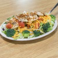 Chicken Entree Salad  · A large salad served with grilled chicken. (No sides included).