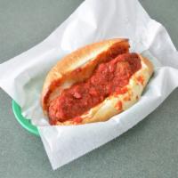 Meatball Sandwich · Marinara sauce and provolone cheese.
