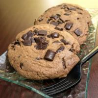 Cookie · Homemade chocolate chip cookie.