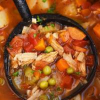5. Chick Vegetable Soup · Savory liquid dish made with a variety of vegetables. 