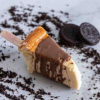 Customized Cheesecake On-A-Stick · Handcrafted Cheesecake on-a-stick dipped in your choice of Belgian chocolate and a topping!