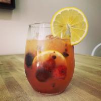 Wonder Berry · Italian soda mixed with mixed berry and orange juice.