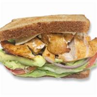 Cajun Chicken breast and cheese · 