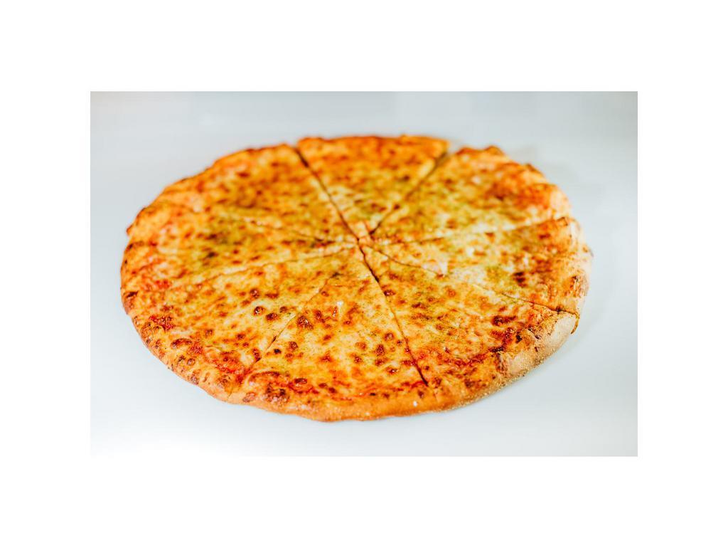 12” Cheese Pizza · DPC hand-tossed thin crust our decades-old dough recipe made with Colorado’s own coors banquet and cold-fermented for an unrivaled depth of flavor.