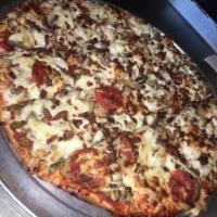 All Meat Pizza · 