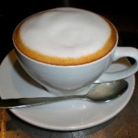 Cappuccino · Foamy milk with 2 shots of espresso in a 16 ounce cup. 
