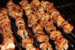 Chicken Bihari Kebab · Spicy boneless chicken marinated with special Indian spices.
