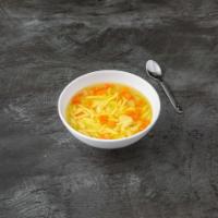 Chicken Noodle Soup · Savory soup with a poultry base. 