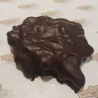 Dark Chocolate Cashew Bear · Roasted cashews and caramel enrobed in dark chocolate