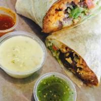 House Burrito · Filled with your choice of 