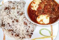 Rice and Beans with Buka Stew · Nigerian Rice and bean, a combination of rice and beans cooked together with a side of fried...