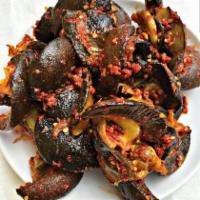 Peppered Snails · 3 jumbo snails. The spicy, chewy peppered snail consists of boiled snails sautéed in onions,...