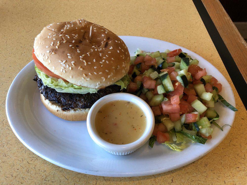 Kabab-Burger · Burgers · Middle Eastern · Mediterranean · Pitas · Grill