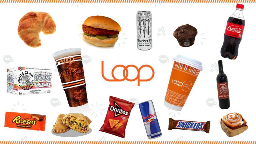 Loop · Food & Drink · Grocery · Convenience · Chicken · Burgers · Desserts
