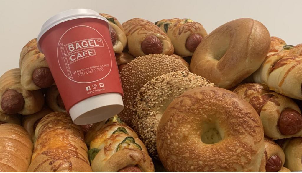 Bagel Street Cafe · Bagels · Breakfast · Hot Dogs · Lunch · Snacks · Vegetarian